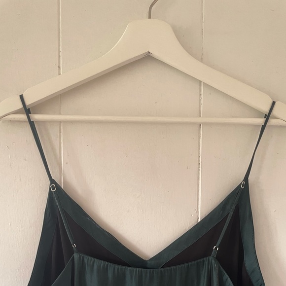 Aritzia Dark Green Mini Dress - Picture 4 of 10
